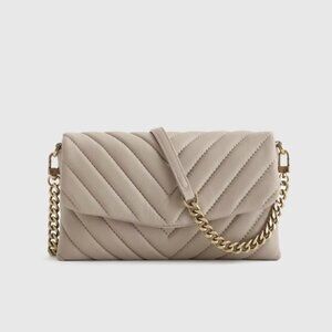 Leather Quilted Crossbody Purse